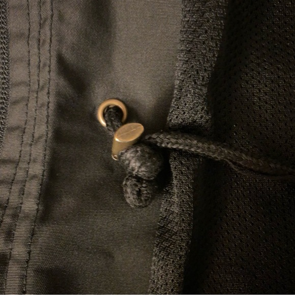 O'Neill Black Raincoat Lightweight Zip-Up M GUC - Picture 7 of 7